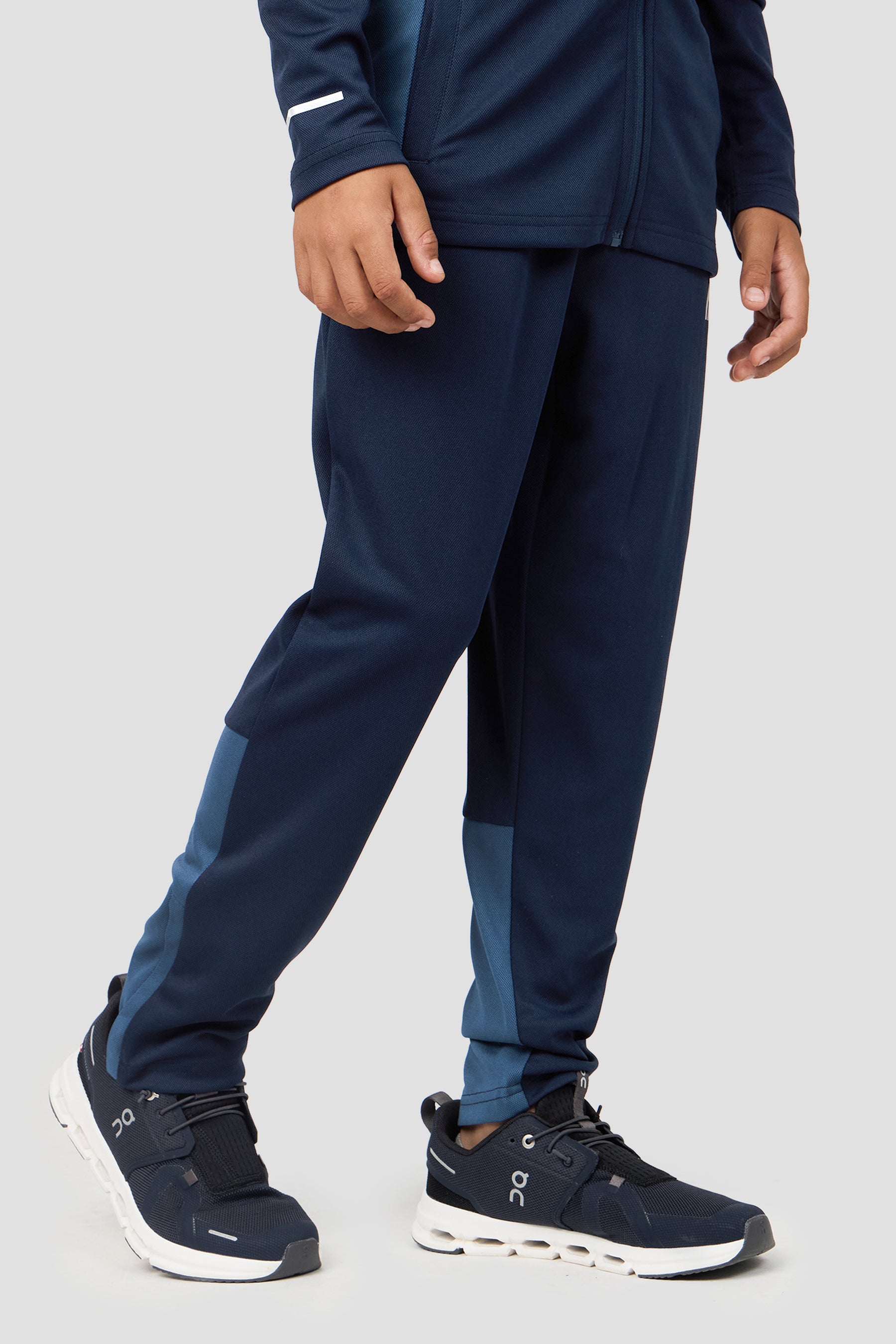 Boys Pace Tracksuit - Midnight Blue/Naval