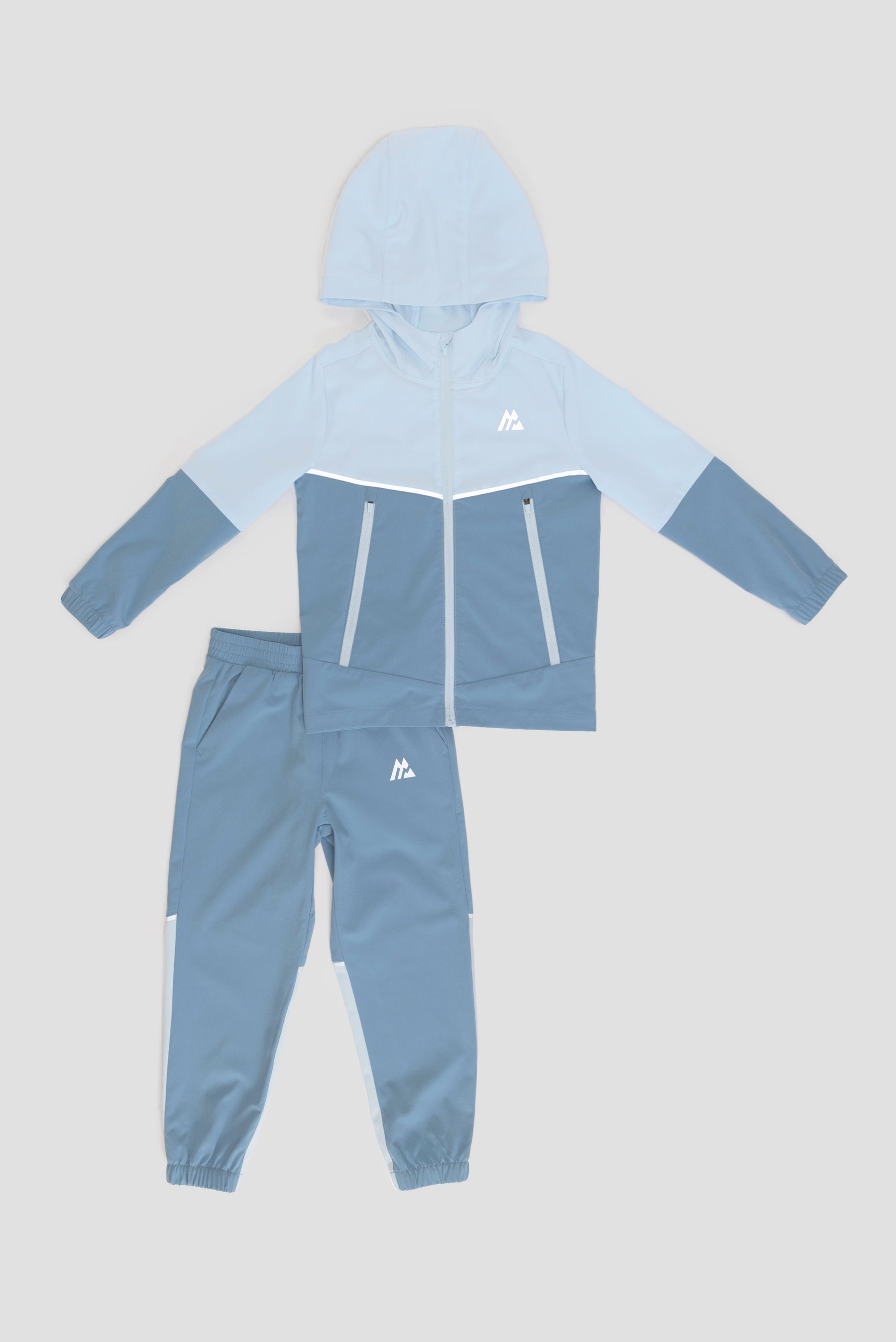 Infants Trek Woven Jacket/Pants Set - Summer Mist/Slate Blue