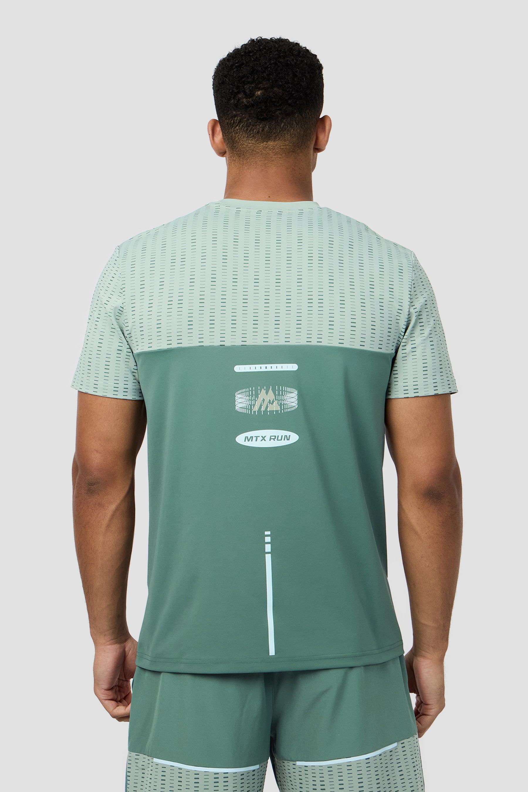 MTX Run Tempo T-Shirt - Feather/Dolphin