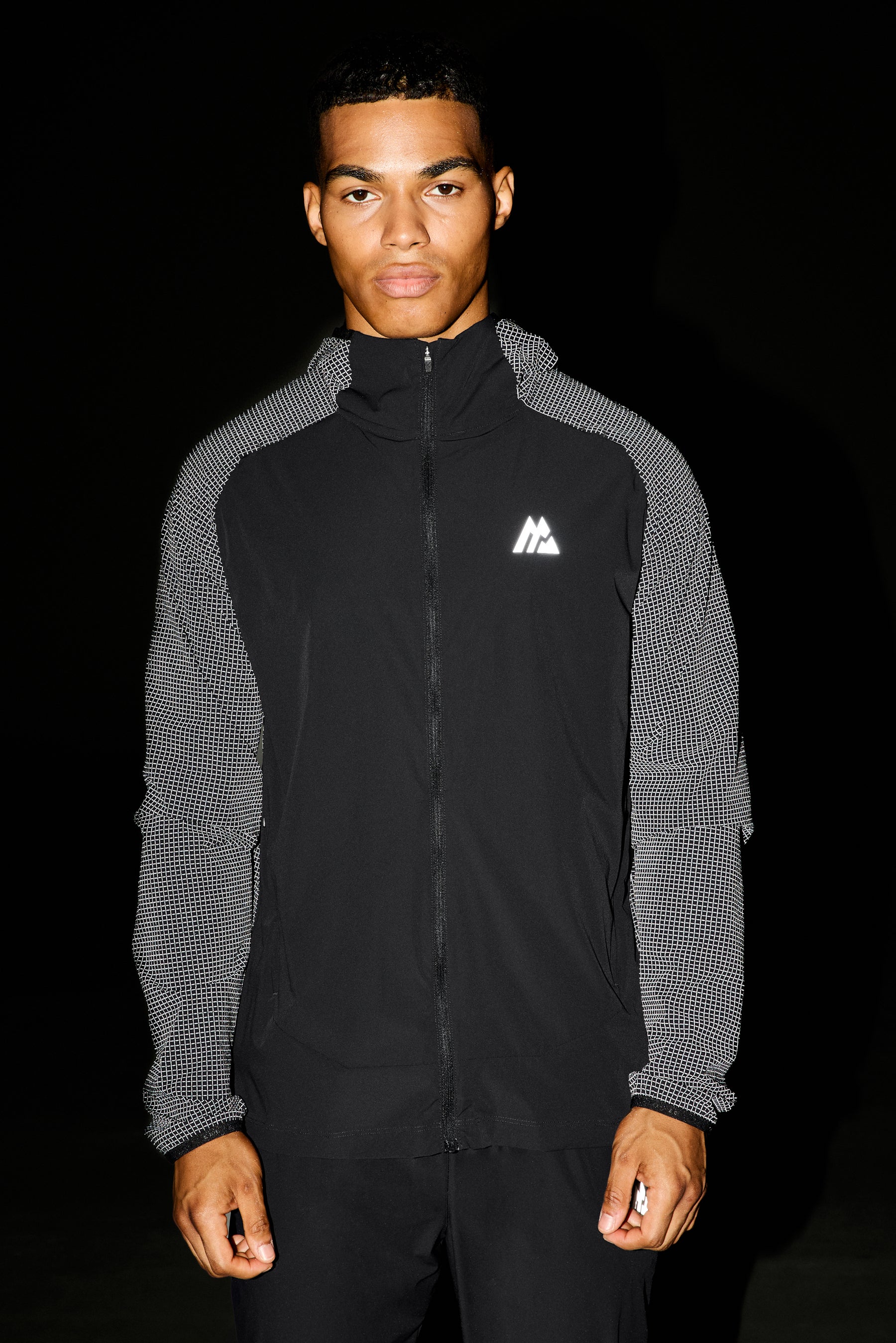 Argent Reflective Jacket - Black