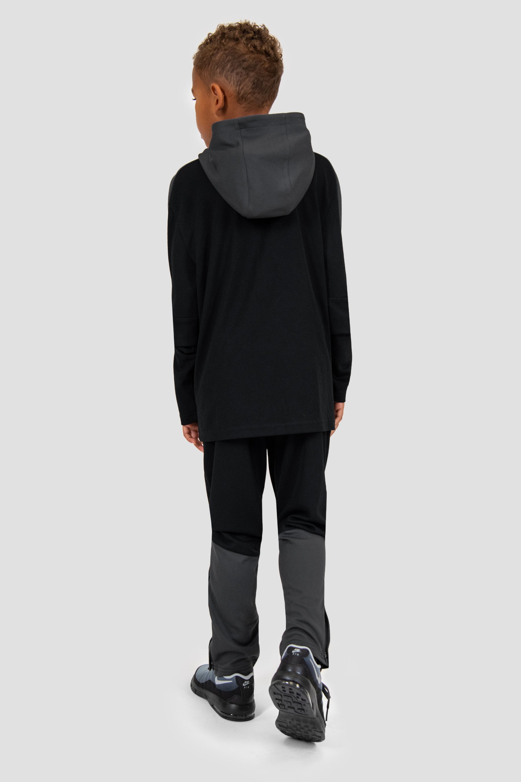 Junior Pace Tracksuit - Black/Asphalt