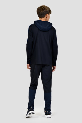 Junior Pace Tracksuit - Space Blue/Midnight Blue