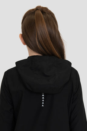 Girls Pace Windbreaker - Black