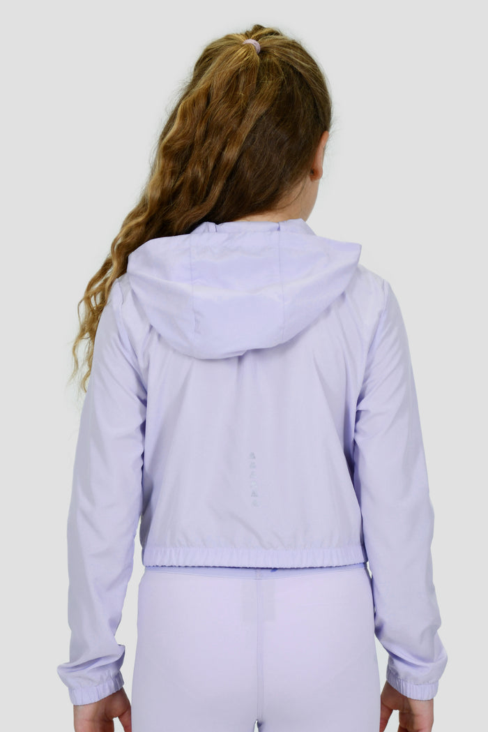 Girls Pace Windbreaker - Magnolia