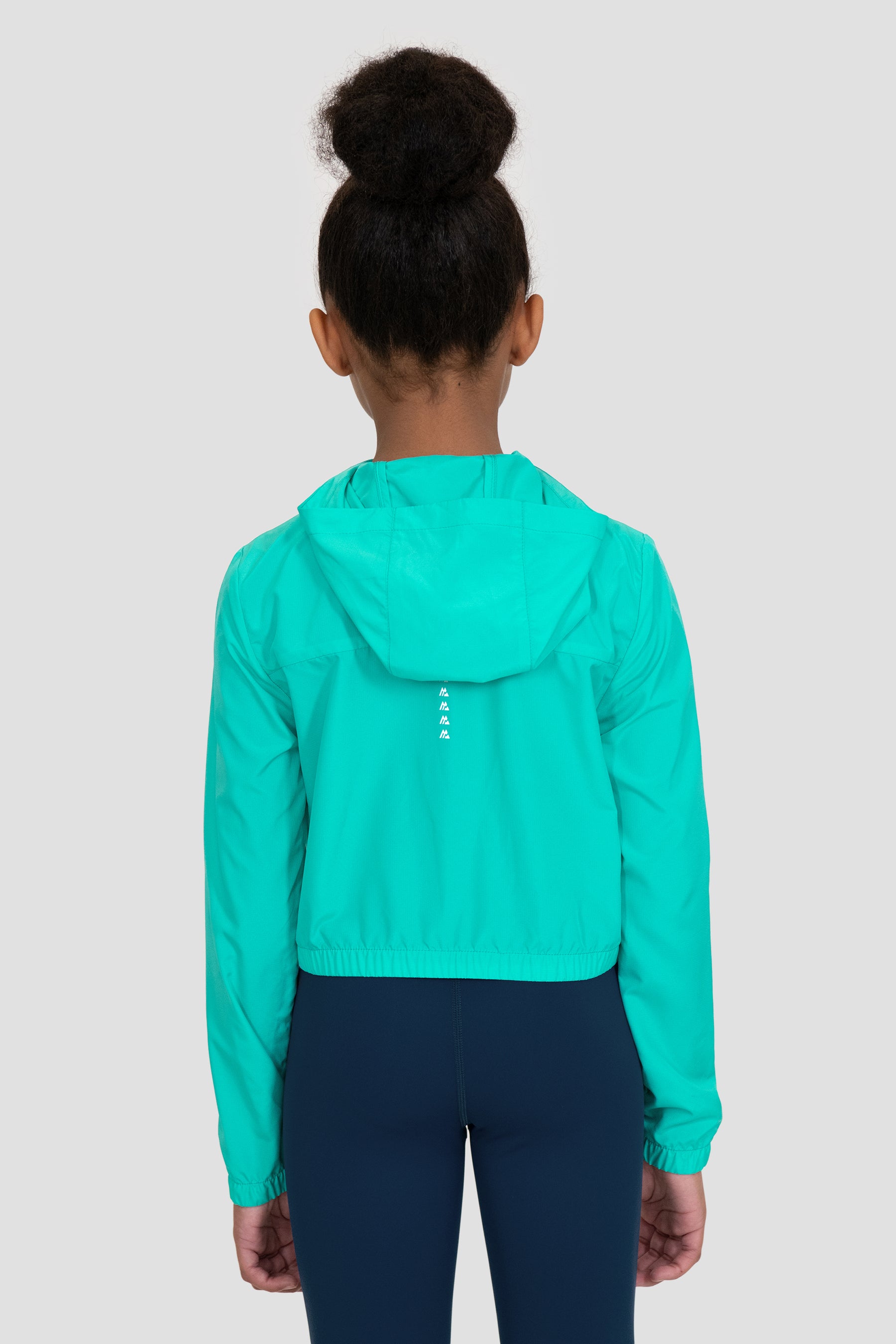 Girls Pace Windbreaker - Persian Green