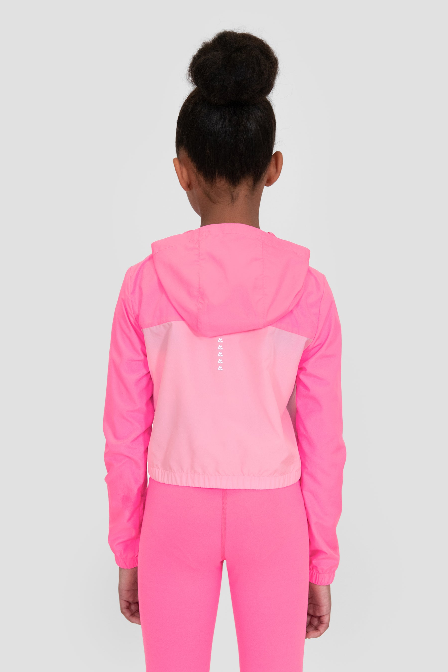 Girls Pace Windbreaker - Fuchsia/Pink Sugar