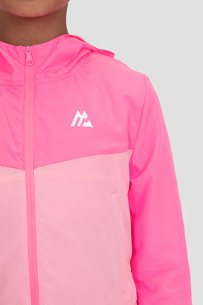 Girls Pace Windbreaker - Fuchsia/Pink Sugar