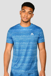 Pacer Printed T-Shirt - Moroccan Blue/Egyptian Blue