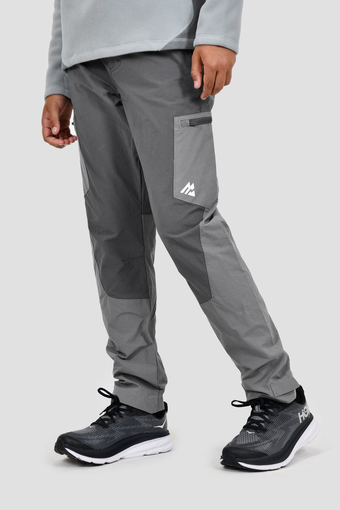 Junior Peak Tech Pant - Cement Grey/Jet Grey