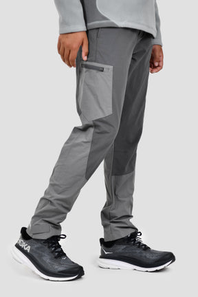 Junior Peak Tech Pant - Cement Grey/Jet Grey