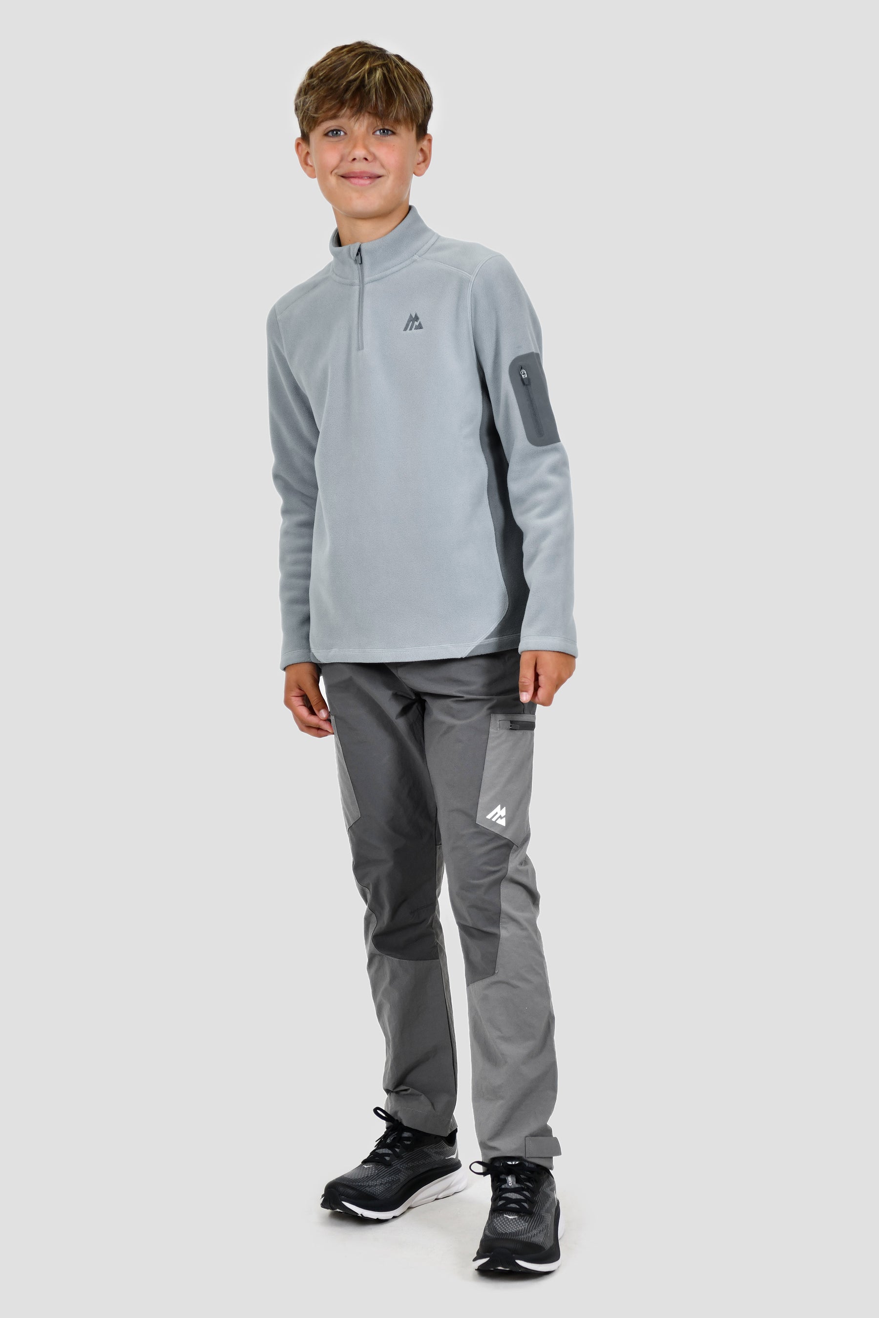 Junior Peak Tech Pant - Cement Grey/Jet Grey