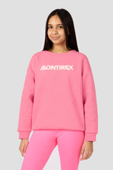 Girls Leap Sweatshirt - Pink Blossom