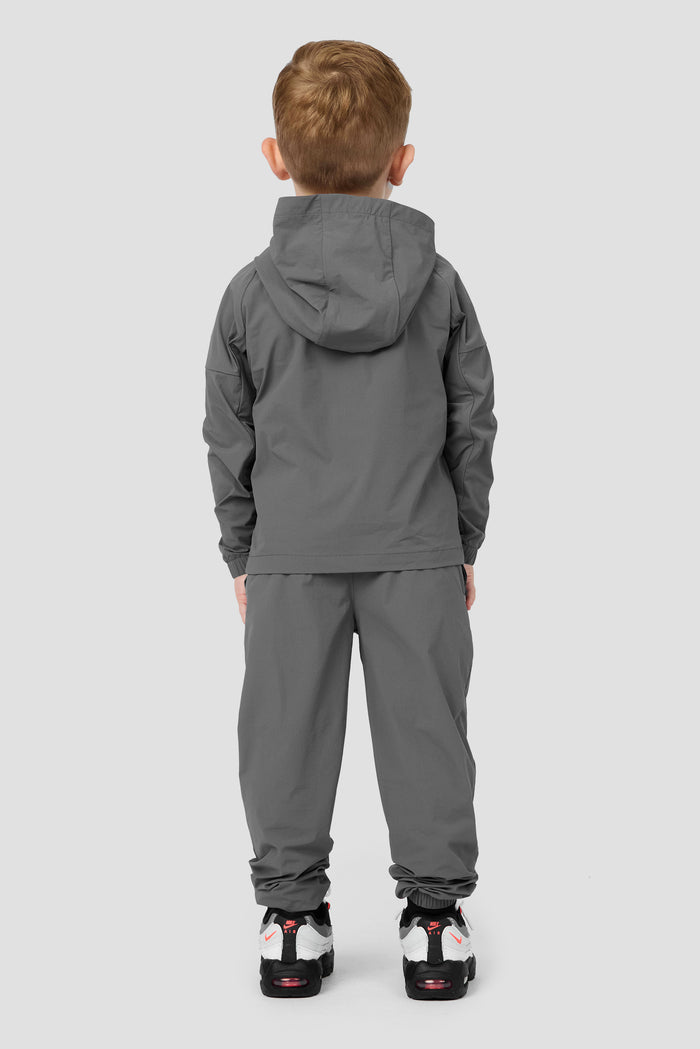 Infant Boys Bolt Jacket/Pant Set - Cement Grey