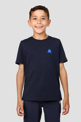 Boys Pixel T-Shirt - Midnight Blue