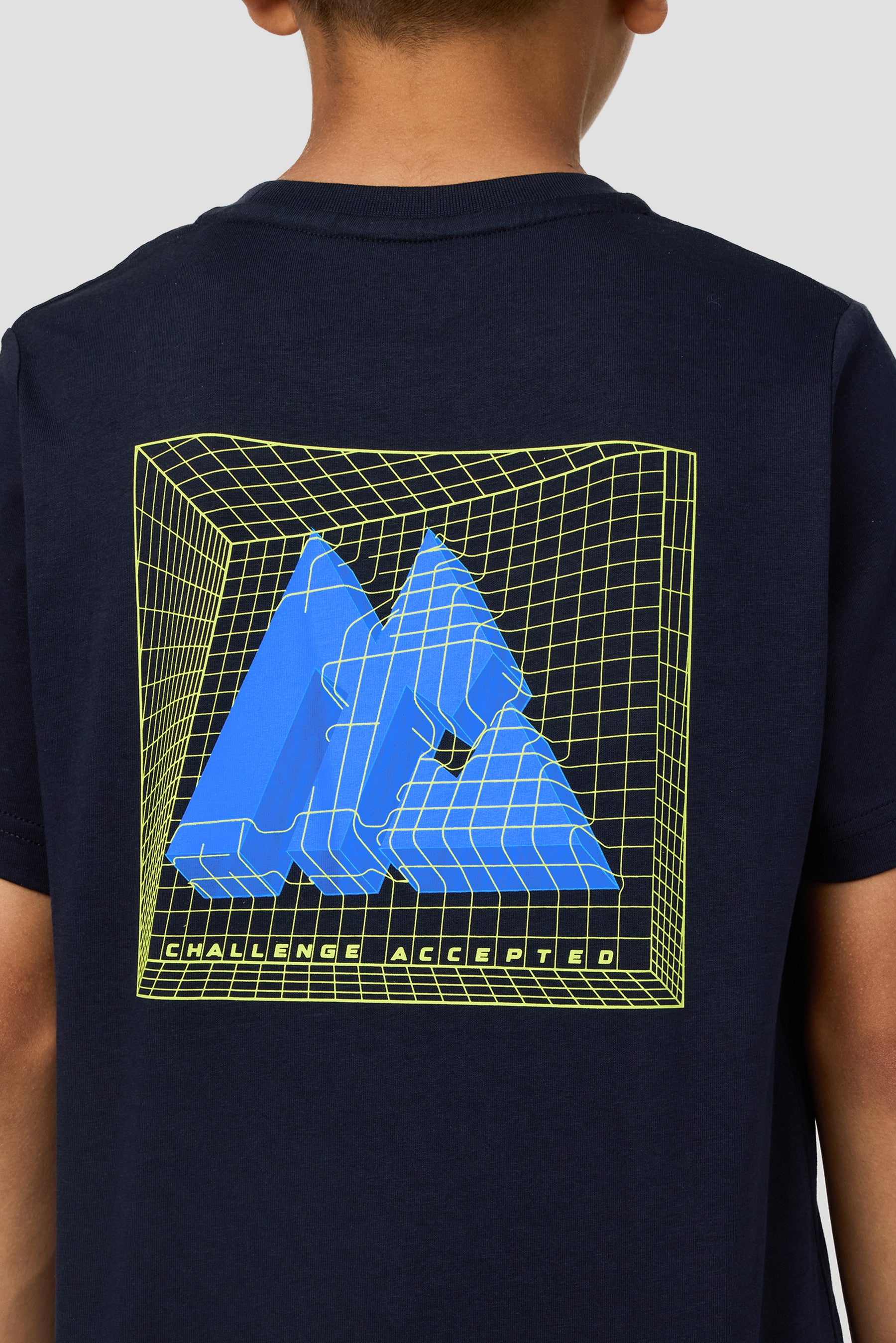 Boys Pixel T-Shirt - Midnight Blue