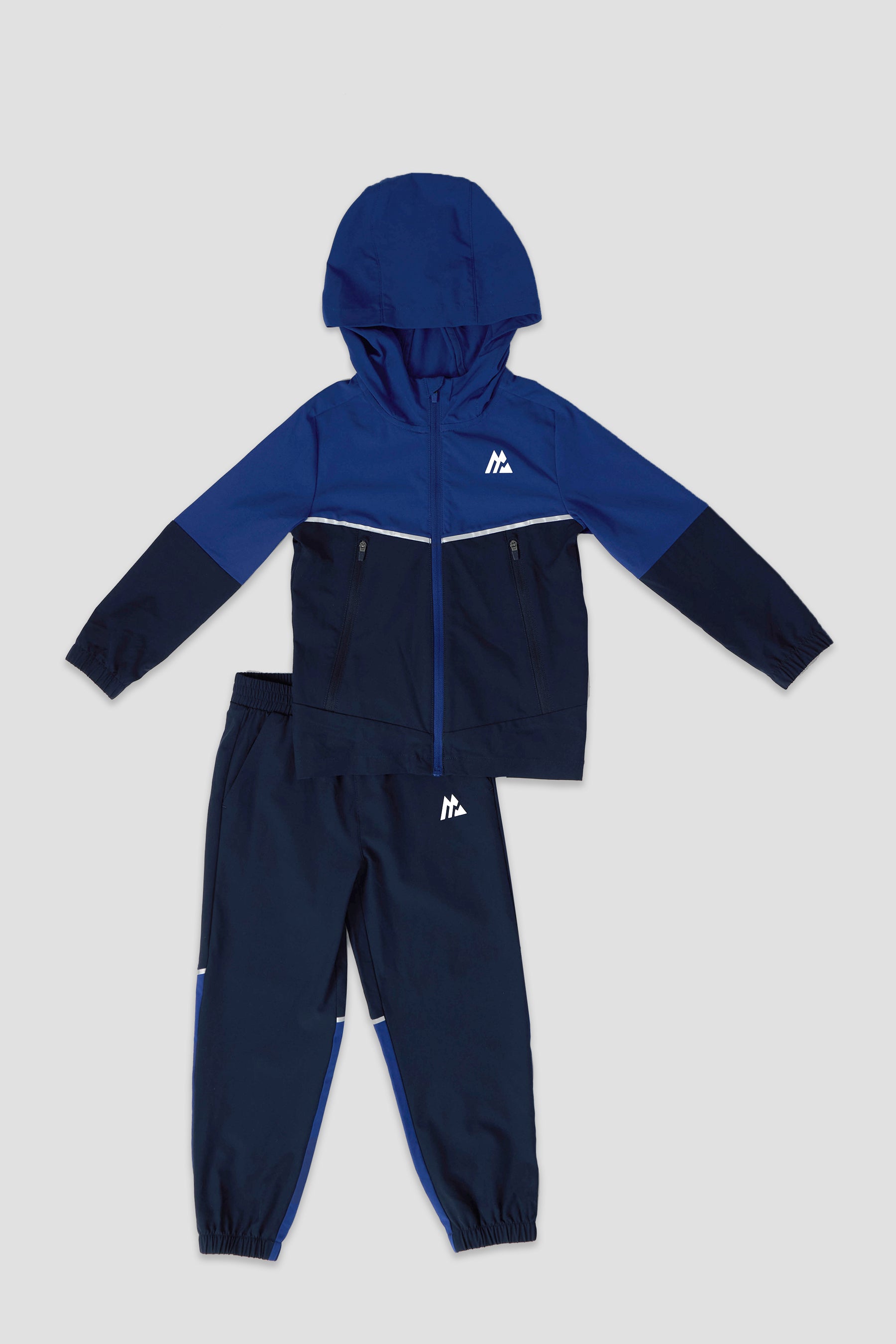 Infant Boys Trek Woven Jacket/Pant Set - Marine Blue/Midnight Blue