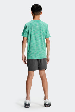 Boys Trail 2.0 Short - Grey/Jade