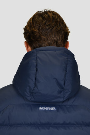 Polar Down Jacket - Midnight Blue/Fiery Orange