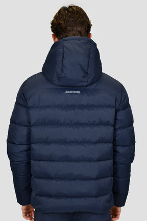 Polar Down Jacket - Midnight Blue/Fiery Orange