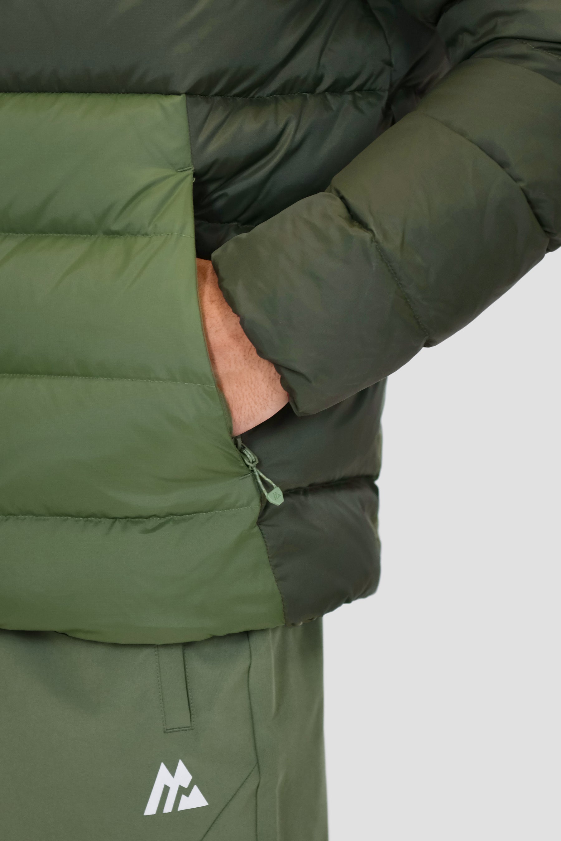 Men's Polar Down Jacket - Elm/Orchard