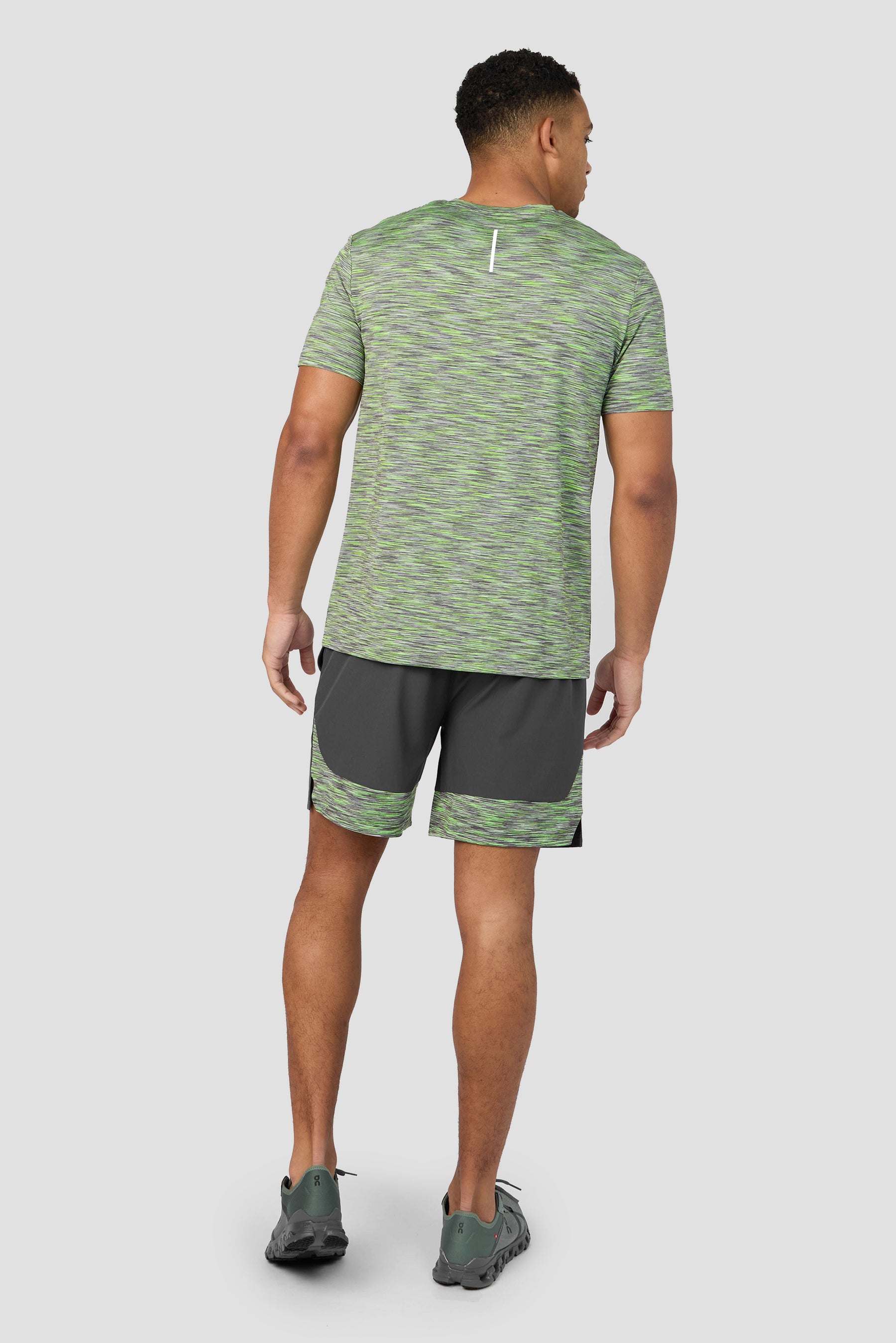 Trail Panel 2.0 Short - Grey/Neon Green