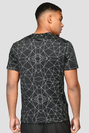 Prism Reflective T-Shirt - Black