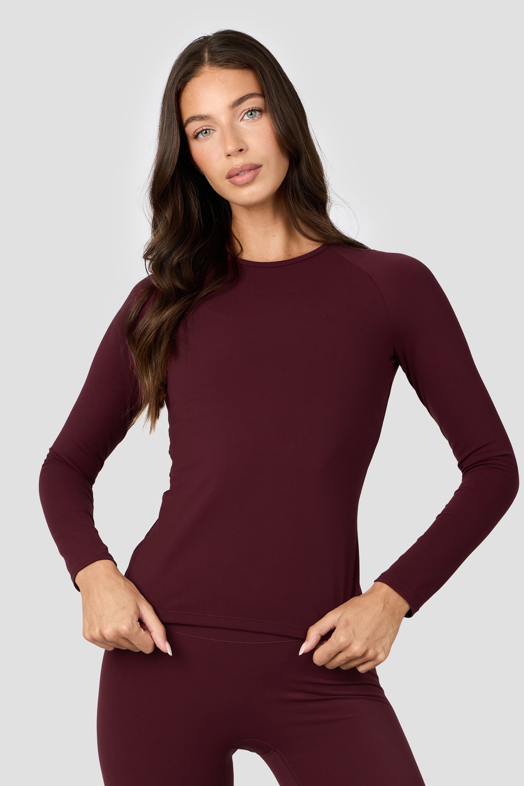 Form Long Sleeve T-Shirt - Malbec 