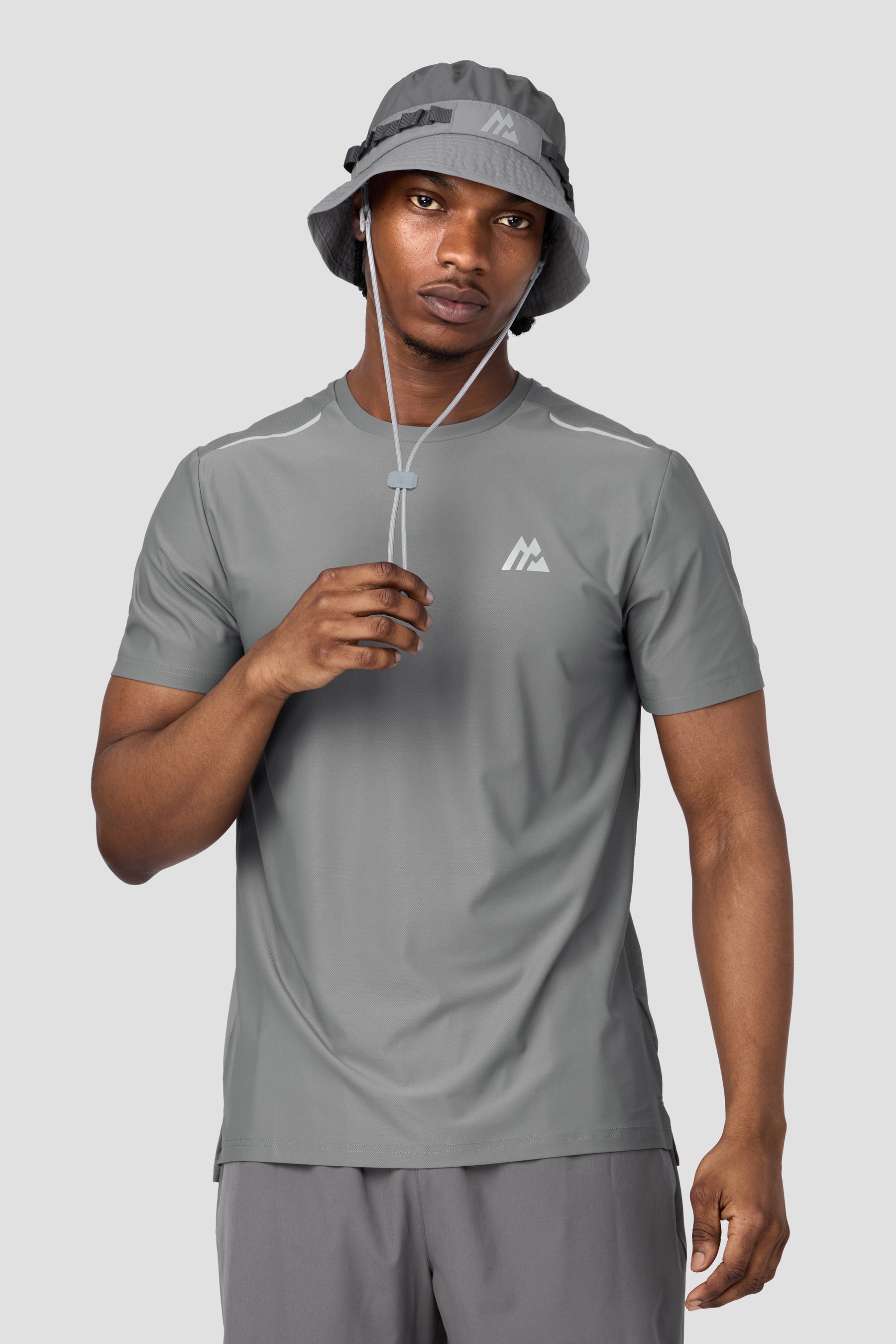 MTX Tech Bucket Hat - Cement Grey/Platinum Grey