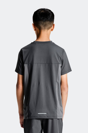 Boys Scope T-Shirt - Asphalt/Cement Grey