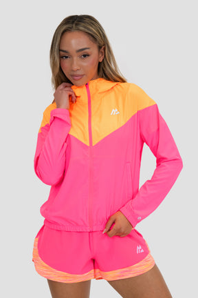 Move Windbreaker - Ice Tango/Neon Pink