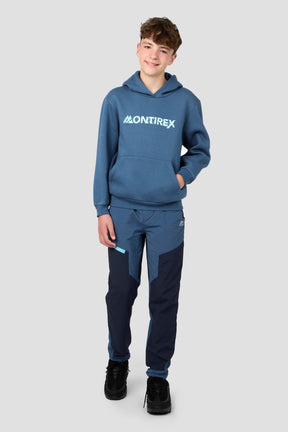 Boys Reboot Graphic Hood - Naval