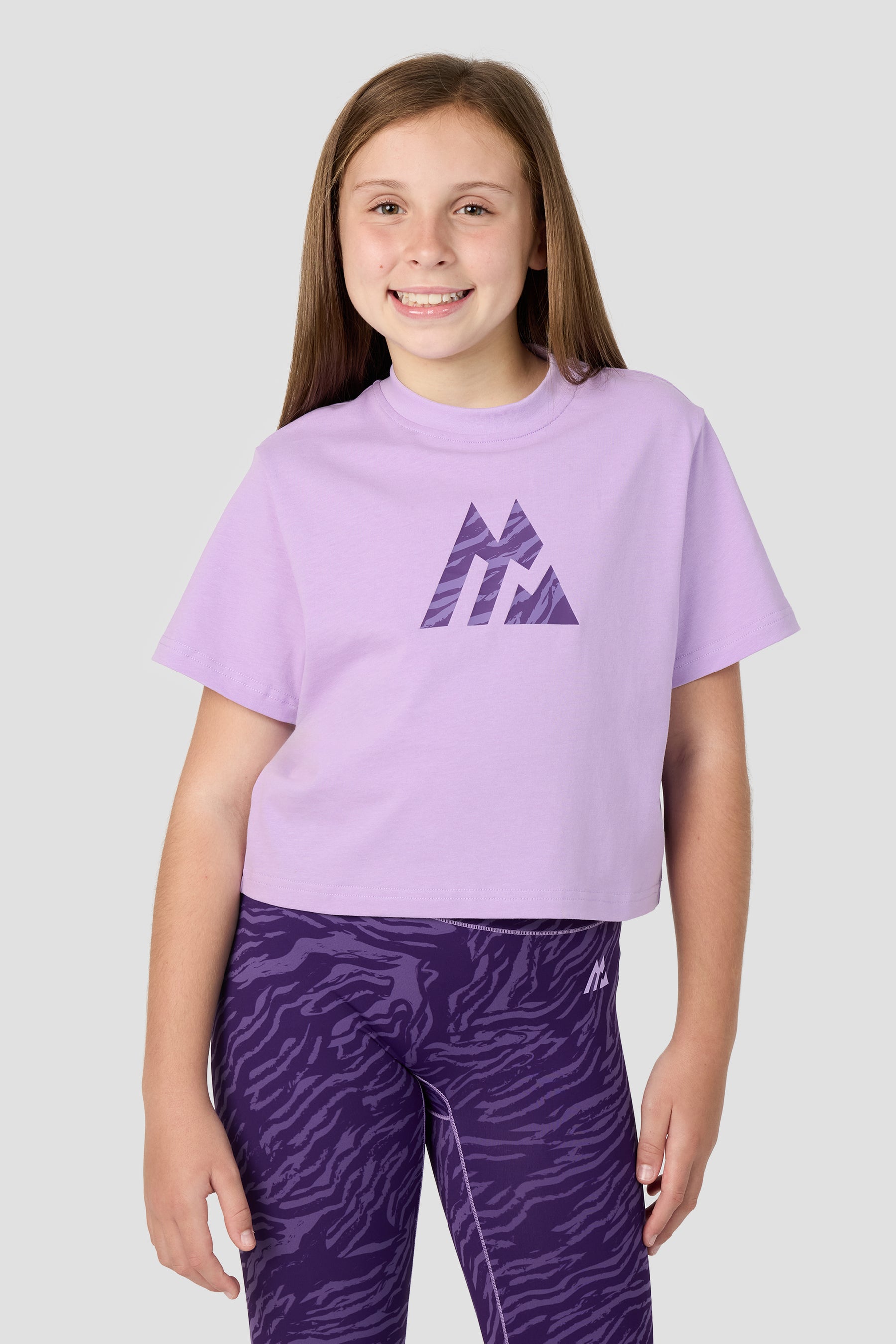 Girls Seren Cotton T-Shirt - Parma