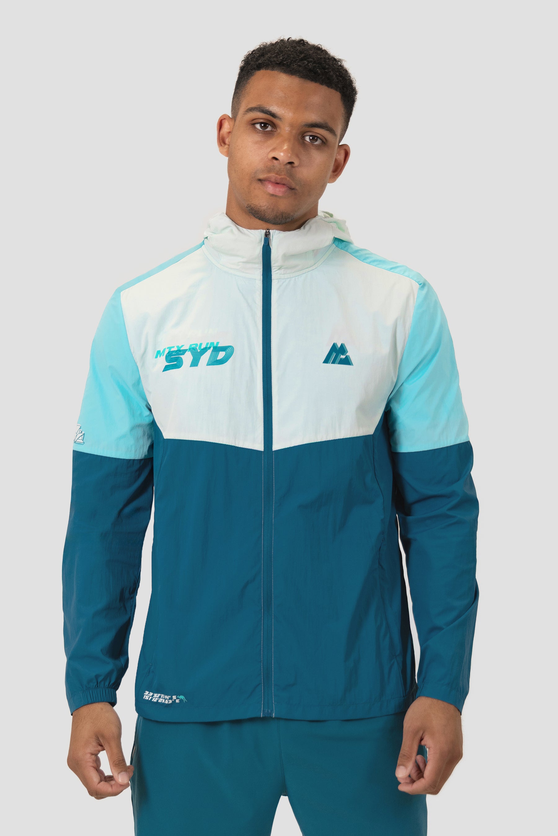 MTX Run City Sydney Jacket - Atlantic/Peyto/Breeze