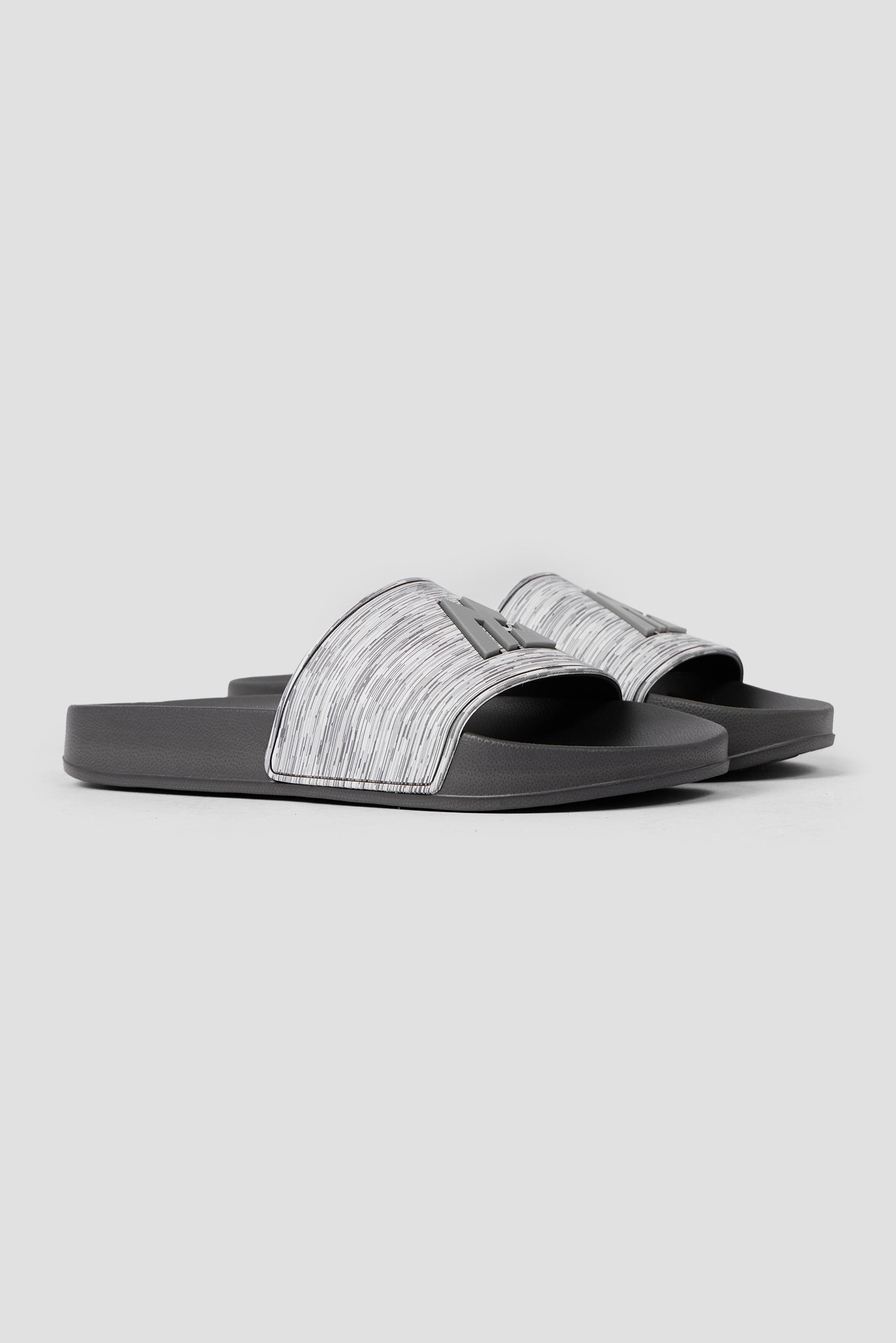 Junior MTX Trail Slides - Cement Grey/Platinum Grey/Asphalt