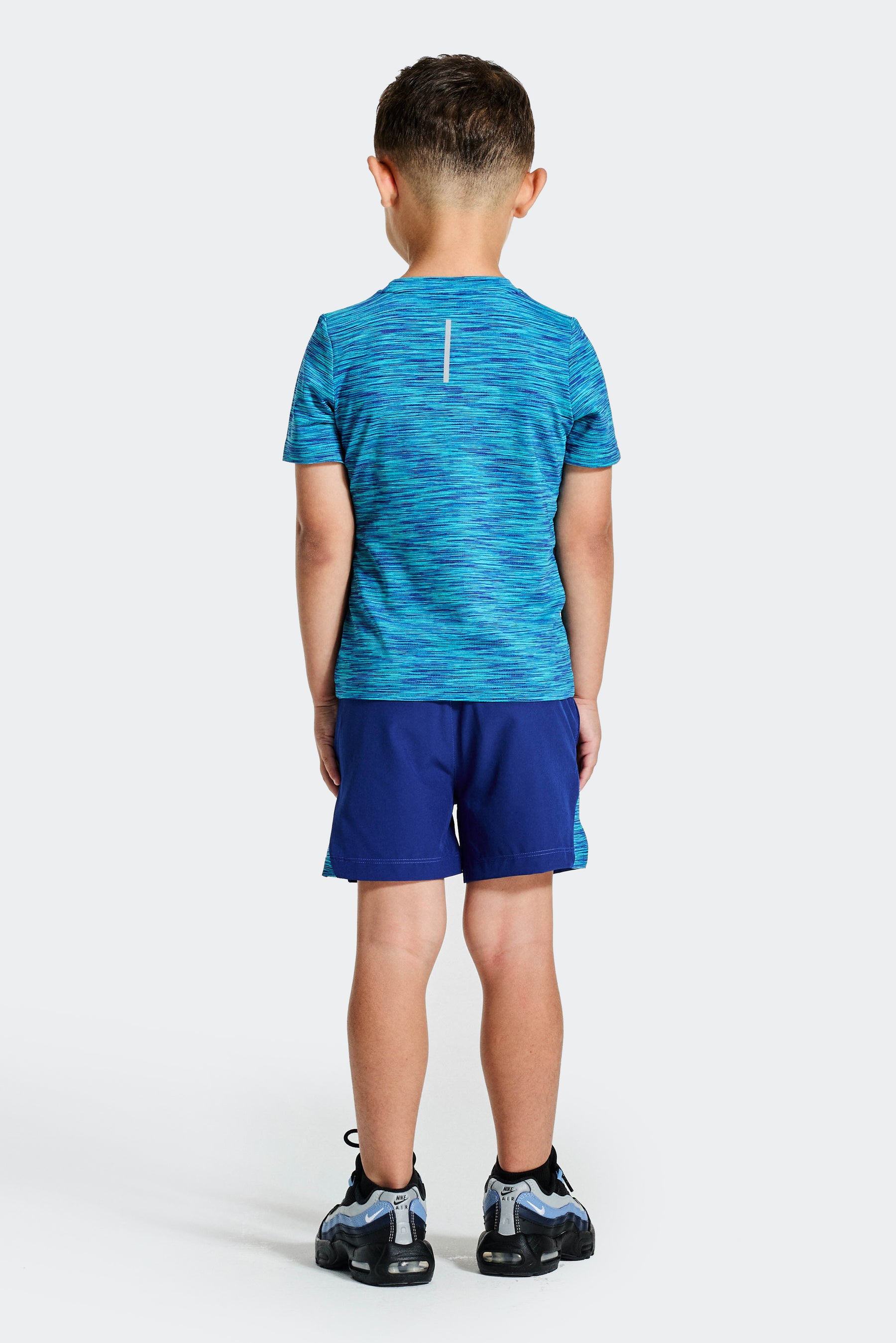 Infant Boy's Trail T-Shirt/Short Set - Blue Multi