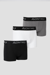 Boys 3 Multi Pack Trail Boxer - Black/Cement Grey/White/Platinum Grey Multi