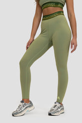 Icon Contrast Legging - Fleck/Boreal/Valdivian