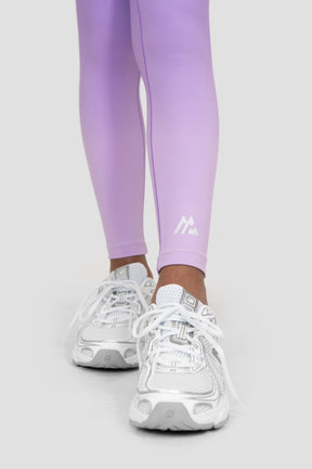 Girls Glow Legging - Parma/Royal Purple