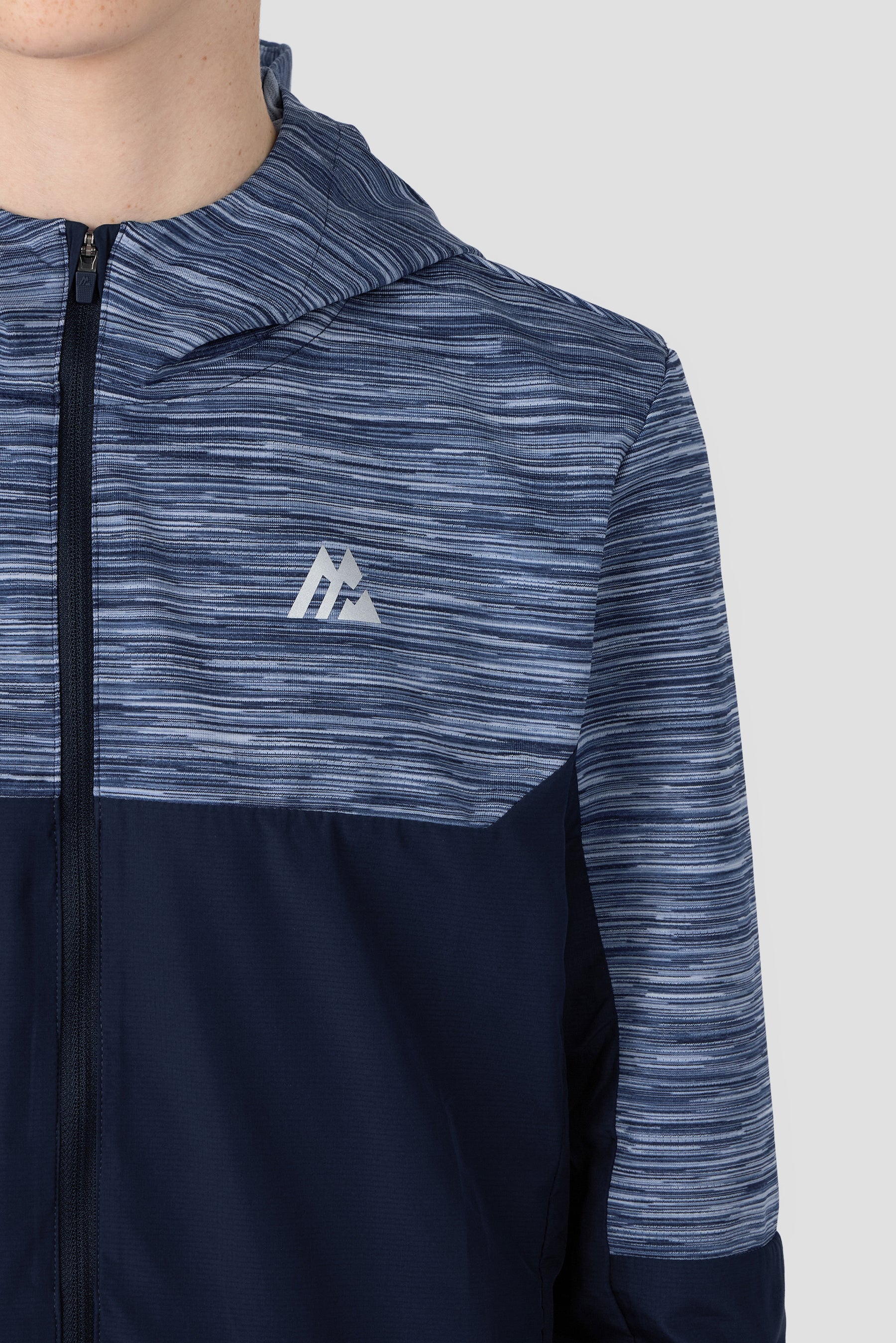 Boys Trail 2.0 Windbreaker - Navy/Charcoal Blue Multi