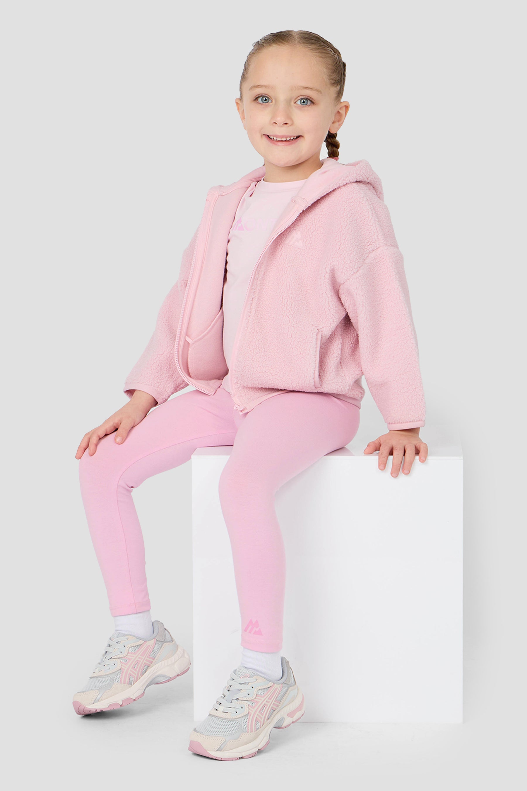 Infant Girls Cloud Hood - Light Pink