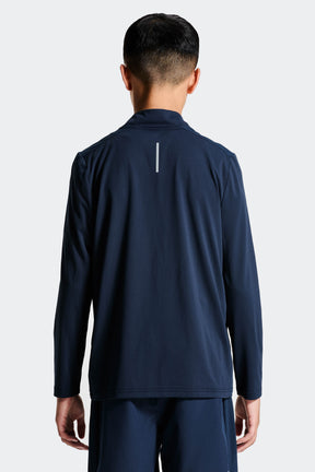 Boys Delta 1/4 Zip - Midnight Blue