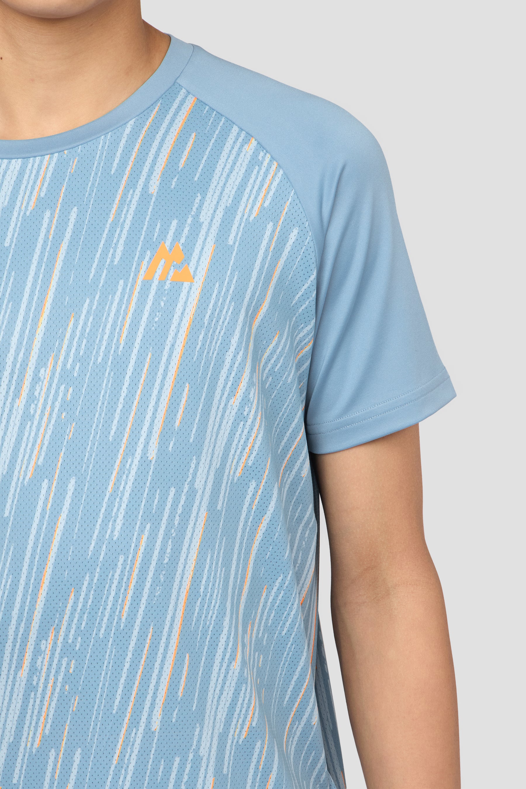 Boys Vigour T-Shirt - Cloudy Blue/Summer Mist