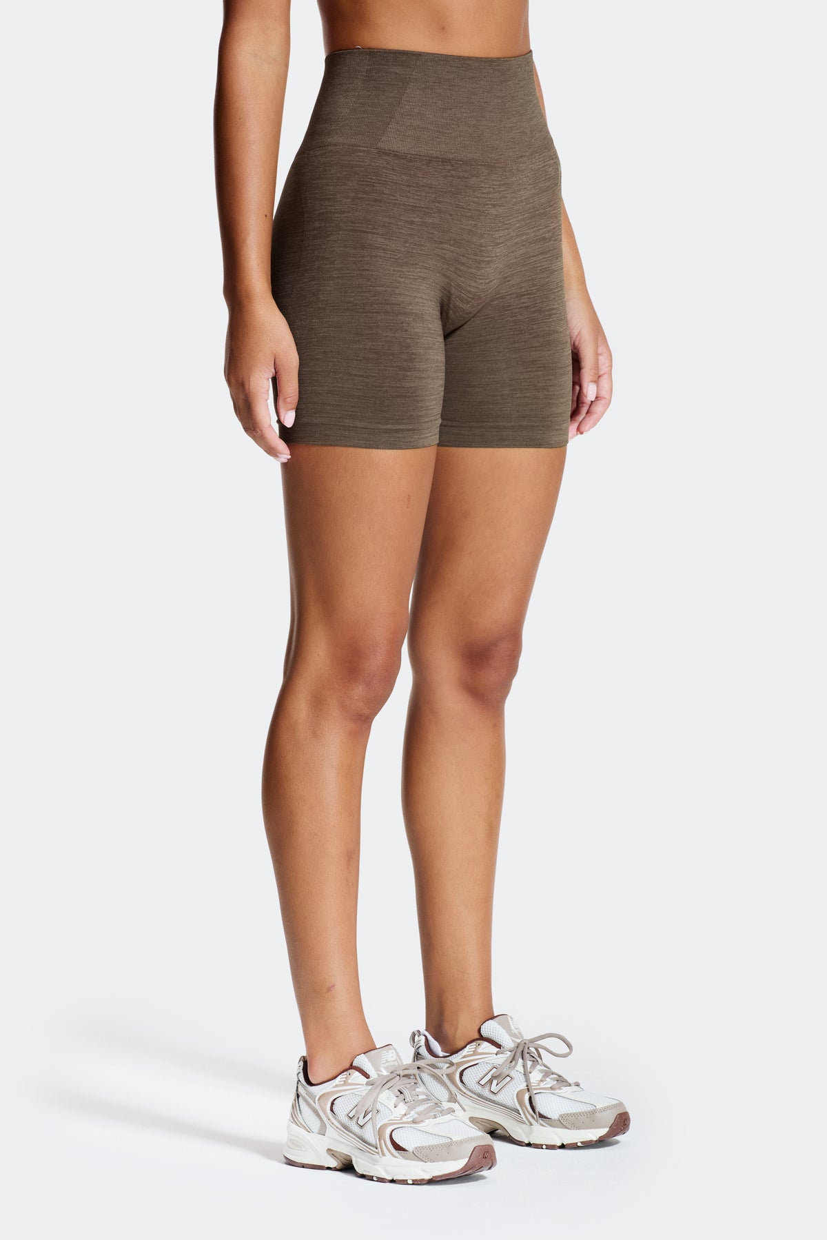 Trail Seamless Short - Macchiato Marl