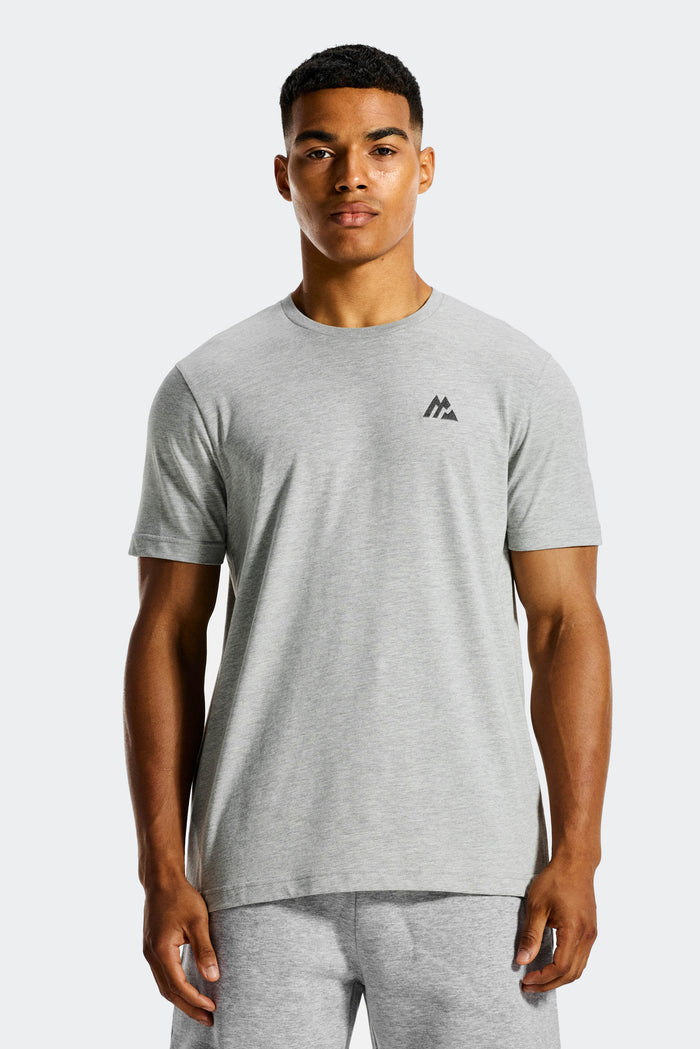 Essential T-Shirt - Cement Grey Marl