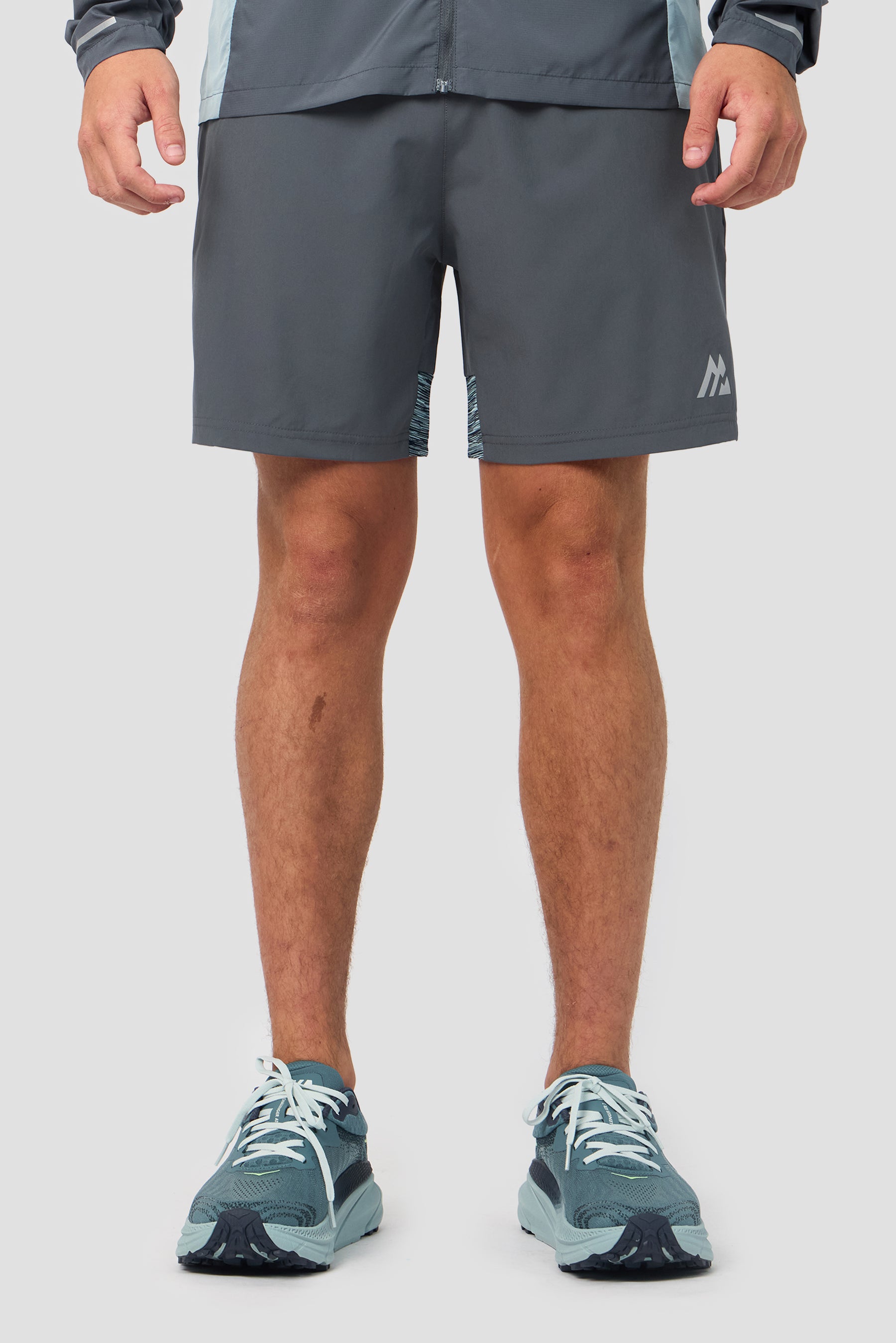 Trail Panel Short - Blue/Grey Multi