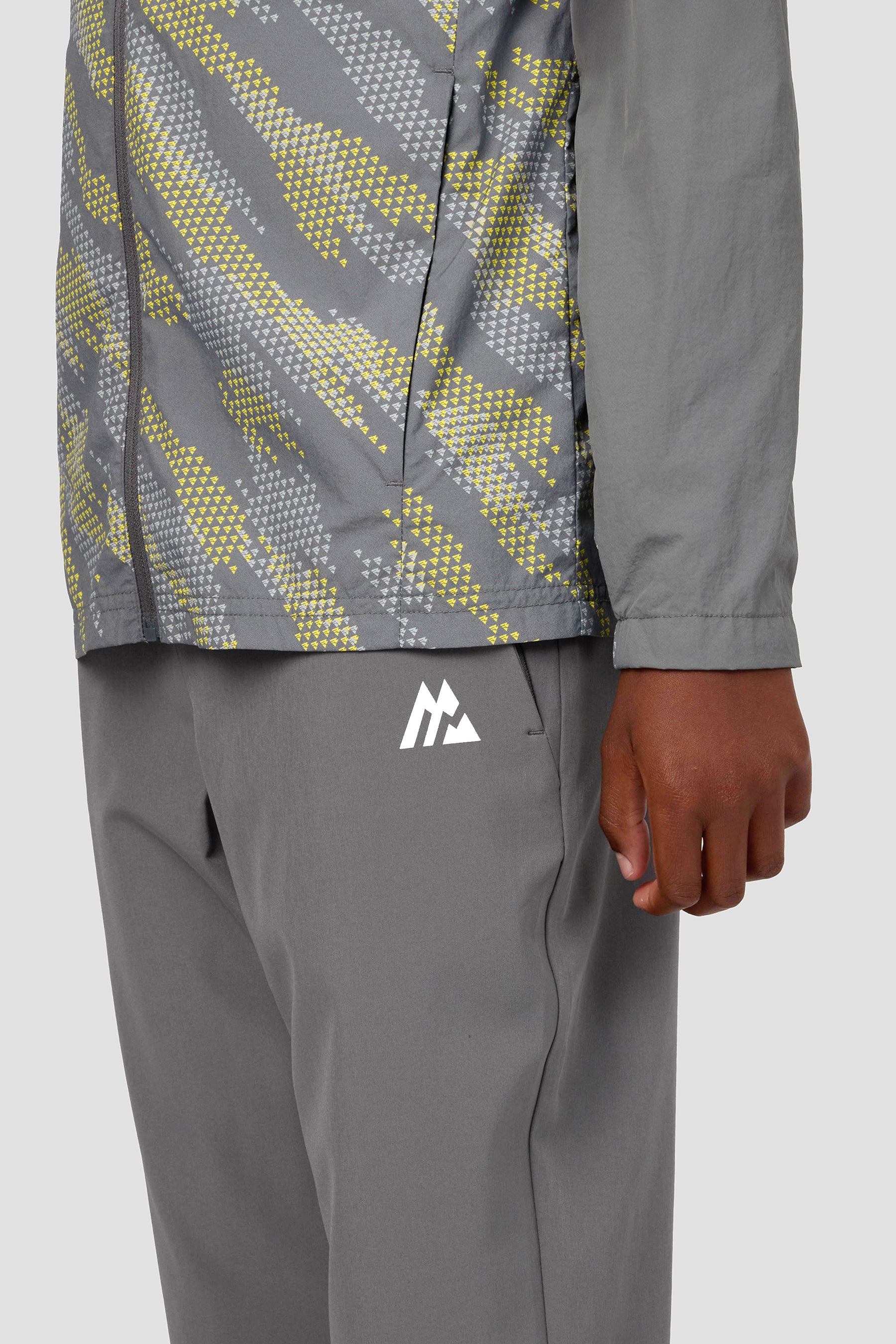 Boys Thera Pant - Cement Grey/Platinum Grey/OG Neon