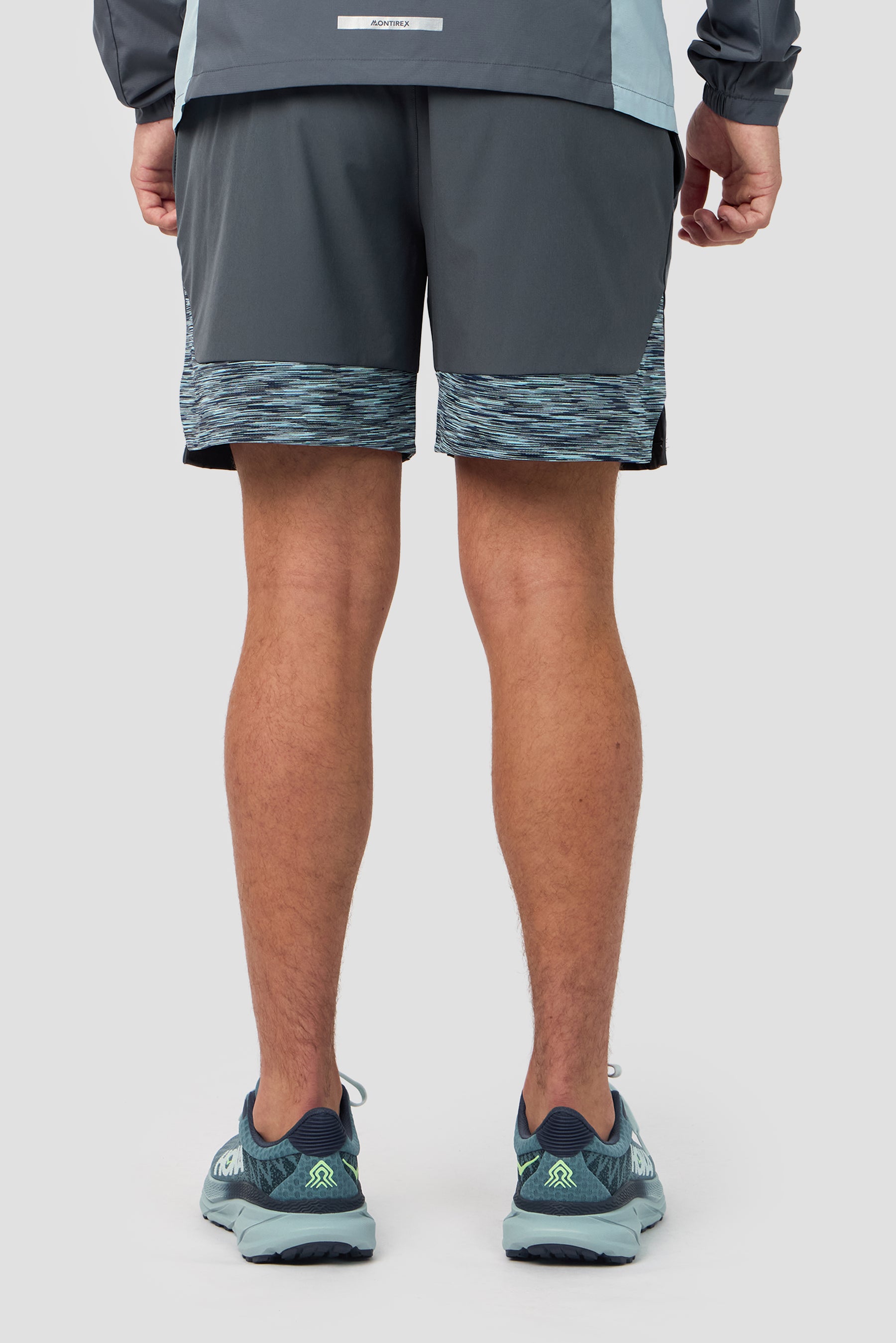 Trail Panel Short - Blue/Grey Multi