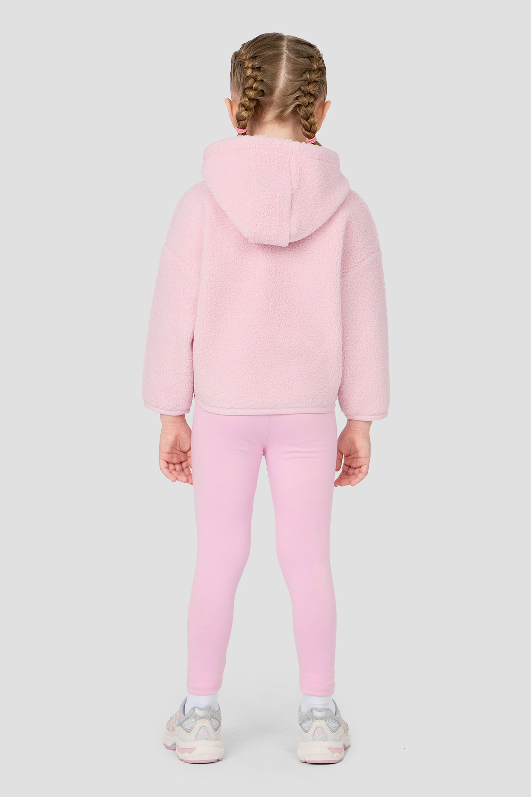 Infant Girls Cloud Hood - Light Pink