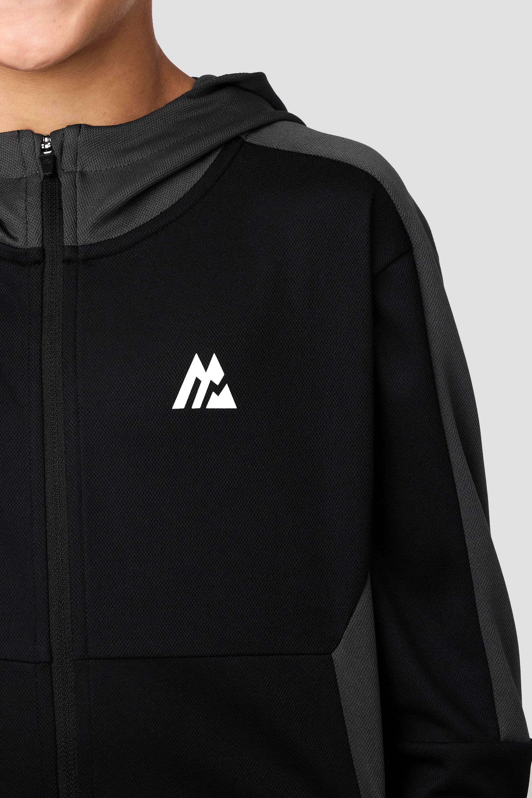 Boys Pace 2.0 Tracksuit - Black/Asphalt