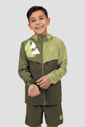 Boys MTX Run Jacket - Elm/Eden/Orchard